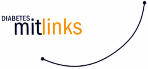 DIABETES mitlinks Logo (DPMA, 03.08.2000)