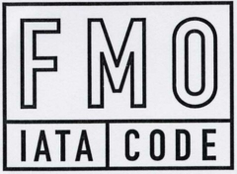 FMO IATA CODE Logo (DPMA, 09.07.2001)