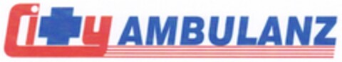 City AMBULANZ Logo (DPMA, 08.01.2008)