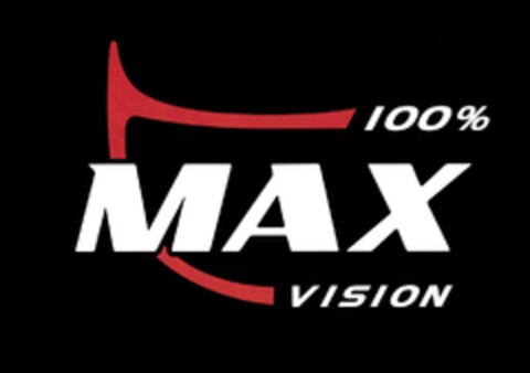 100% MAX VISION Logo (DPMA, 06/27/2008)