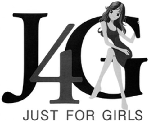 J4G - JUST FOR GIRLS Logo (DPMA, 07/02/2008)