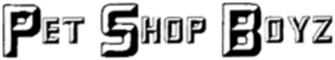 PET SHOP BOYZ Logo (DPMA, 13.08.2010)