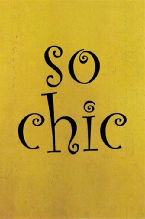 so chic Logo (DPMA, 06.02.2012)