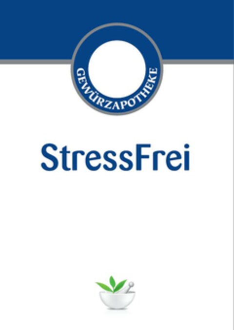 GEWÜRZAPOTHEKE StressFrei Logo (DPMA, 17.04.2013)