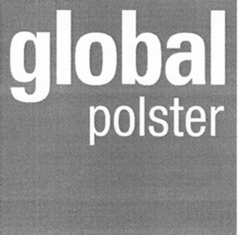 global polster Logo (DPMA, 08.08.2013)