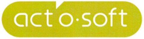 act o·soft Logo (DPMA, 07.11.2014)