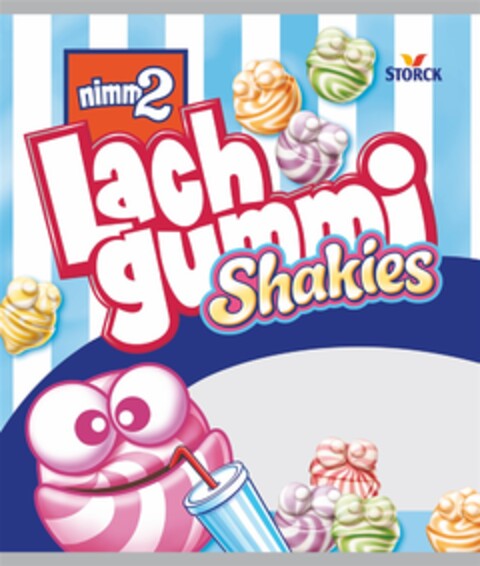 nimm2 Lachgummi Shakies Logo (DPMA, 15.07.2016)