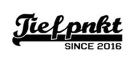 Tiefpnkt SINCE 2016 Logo (DPMA, 03.05.2017)