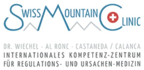 SWISS MOUNTAIN CLINIC DR. WIECHEL · AL RONC · CASTANEDA / CALANCA INTERNATIONALES KOMPETENZ-ZENTRUM FÜR REGULATIONS- UND URSACHEN-MEDIZIN Logo (DPMA, 21.06.2018)