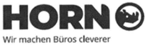 HORN Wir machen Büros cleverer Logo (DPMA, 26.02.2019)