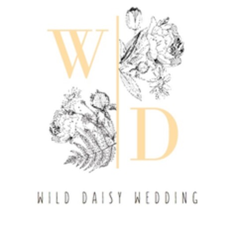 W D WILD DAISY WEDDING Logo (DPMA, 02.09.2019)