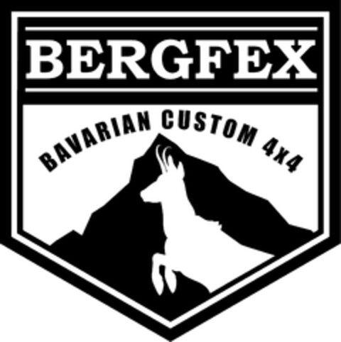 BERGFEX BAVARIAN CUSTOM 4x4 Logo (DPMA, 21.06.2021)