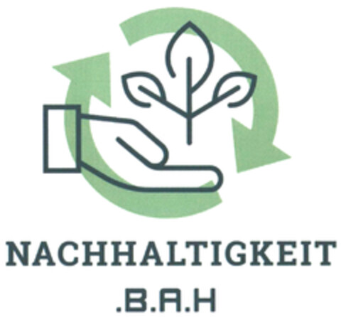 NACHHALTIGKEIT .B.A.H Logo (DPMA, 07.04.2022)