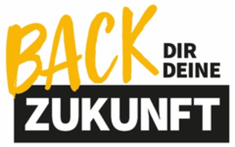 BACK DIR DEINE ZUKUNFT Logo (DPMA, 11.04.2023)