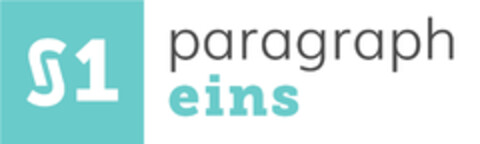 §1 paragraph eins Logo (DPMA, 30.06.2023)