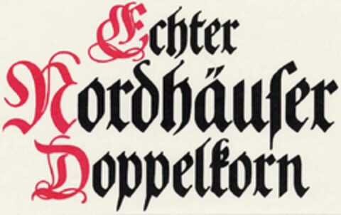 Echter Nordhäuser Doppelkorn Logo (DPMA, 26.06.2002)