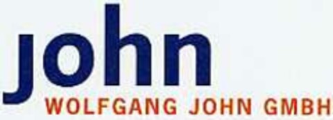 john WOLFGANG JOHN GMBH Logo (DPMA, 10/31/2002)