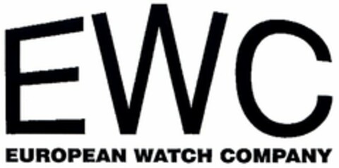 EWC EUROPEAN WATCH COMPANY Logo (DPMA, 26.03.2004)