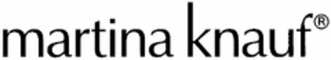 martina knauf Logo (DPMA, 06.04.2004)