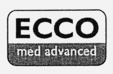 ECCO med advanced Logo (DPMA, 07.05.2004)