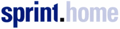 sprint.home Logo (DPMA, 30.07.2004)