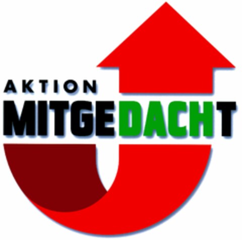 AKTION MITGEDACHT Logo (DPMA, 12.01.2005)
