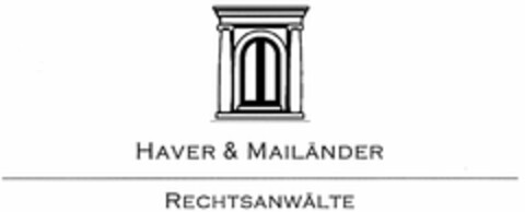 HAVER & MAILÄNDER RECHTSANWÄLTE Logo (DPMA, 06/14/2005)