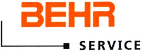 BEHR SERVICE Logo (DPMA, 14.10.2005)