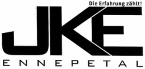 Die Erfahrung zählt! JKE ENNEPETAL Logo (DPMA, 12/05/2005)