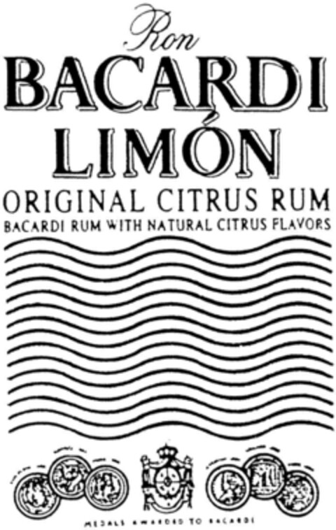 Ron BACARDI LIMON Logo (DPMA, 20.05.1995)