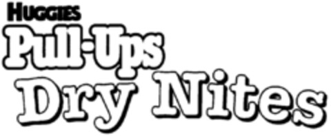 HUGGIES Pull-Ups Dry Nites Logo (DPMA, 14.06.1995)