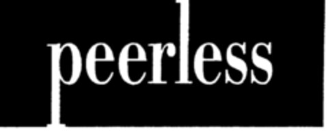 peerless Logo (DPMA, 12/18/1996)