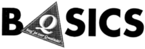 BASICS Q Sag' ja zur Qualität! Logo (DPMA, 18.03.1997)