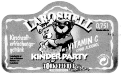 LAROSHELL KINDERPARTY Logo (DPMA, 07/29/1997)