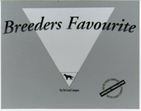 Breeders Favourite Logo (DPMA, 11.02.1998)