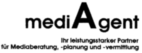 mediAgent Logo (DPMA, 04/04/1998)