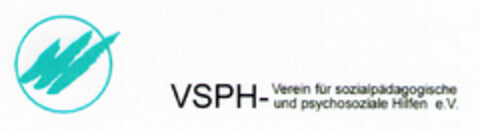 VSPH-Verein für sozialpädagogische und psychosoziale Hilfen e.V. Logo (DPMA, 22.10.1998)