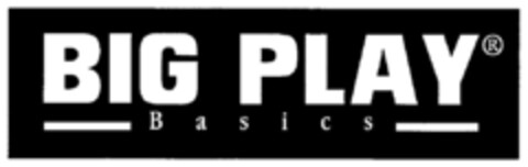 BIG PLAY Basics Logo (DPMA, 09/10/1999)