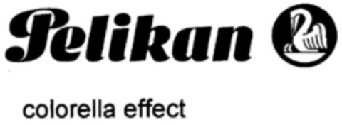 Pelikan colorella effect Logo (DPMA, 10.11.1999)