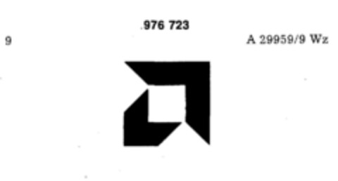 976723 Logo (DPMA, 19.01.1978)