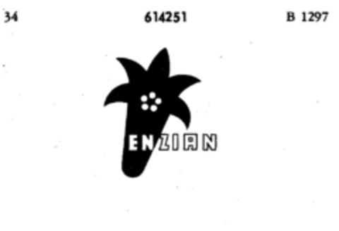 ENZIAN Logo (DPMA, 20.04.1950)