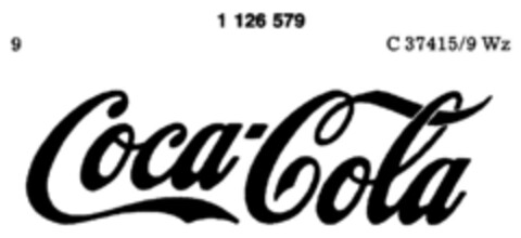 Coca-Cola Logo (DPMA, 03.03.1988)
