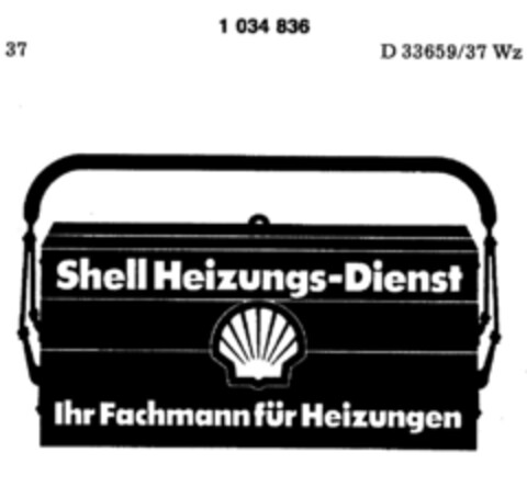 Shell Heizungs-Dienst Ihr Fachmann für Heizungen Logo (DPMA, 03/29/1979)