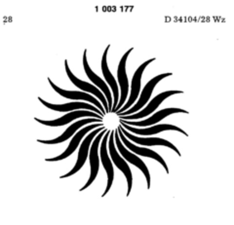 1003177 Logo (DPMA, 01.06.1979)