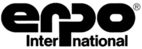 erpo International Logo (DPMA, 28.03.1991)