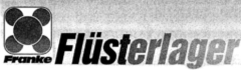 Franke Flüsterlager Logo (DPMA, 12/03/1991)