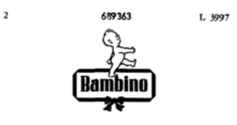 Bambino Logo (DPMA, 03.08.1954)