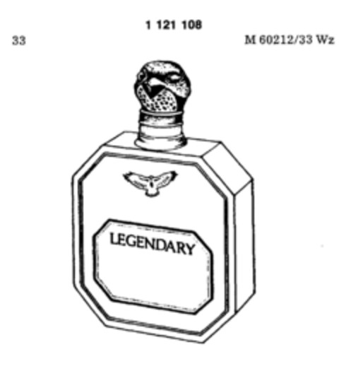 LEGENDARY Logo (DPMA, 27.02.1987)