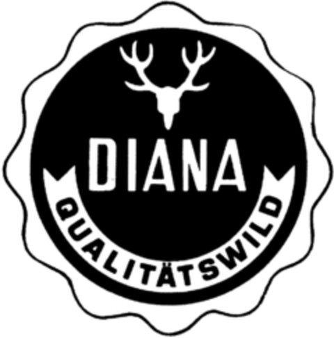 DIANA QUALITÄTSWILD Logo (DPMA, 10.12.1993)