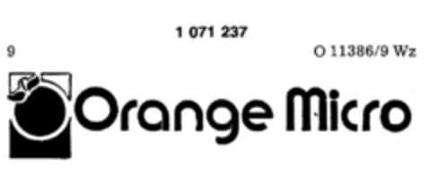 Orange Micro Logo (DPMA, 08.10.1983)